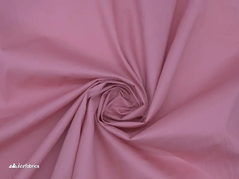 Dusty Rose Cotton Spandex Fabric – 2-Way Stretch Knit 1
