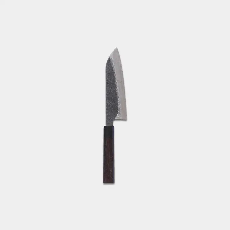 Echizen Forged Santoku Knife – 170Mm Kurobuchi With Aogami Super Steel By Iwai Cutlery 1