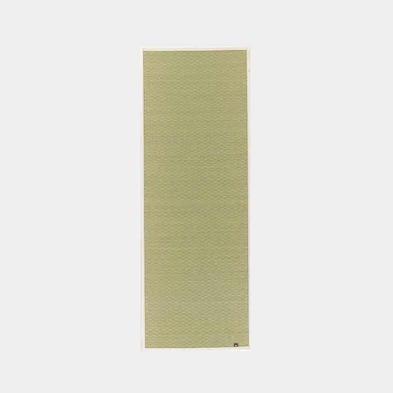 Eco-Friendly Rush Yoga Mat — Plain Natural Design For Sustainable Practice 1