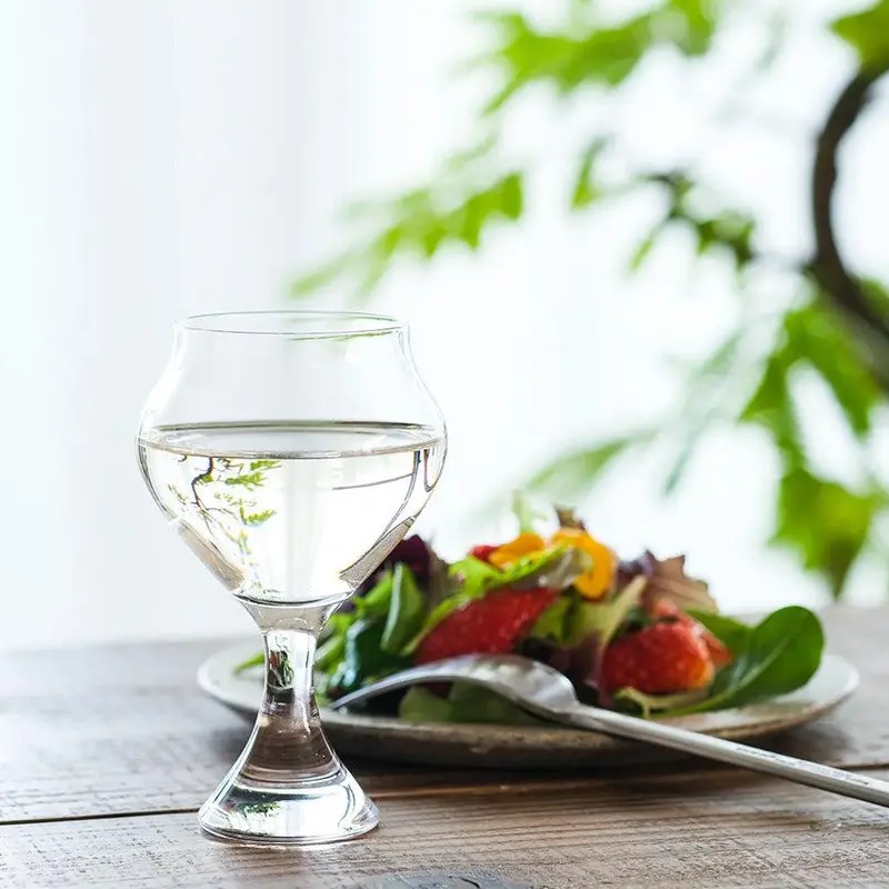 Edo Cut Glass Stemmed Tumbler Es-01 1