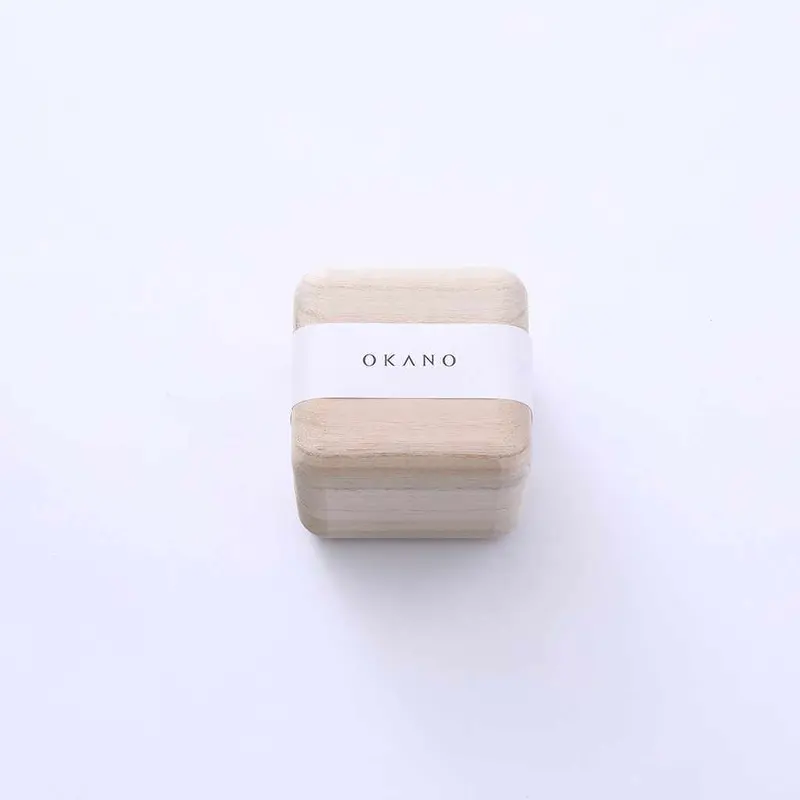 Elegant Paulownia Gift Box With Paper Belt — Hakata Textile Tie Presentation 1