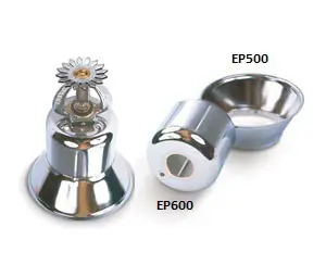 Ep600 Solid Escutcheon Cup (1/2" Id) – Brooks Fire Sprinkler Accessory 1