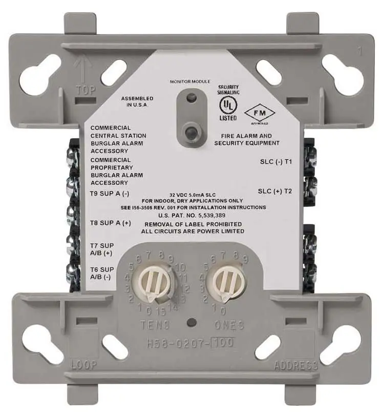 Fire-Lite Crf-300 Addressable Relay Output Module For Fire Alarms 1