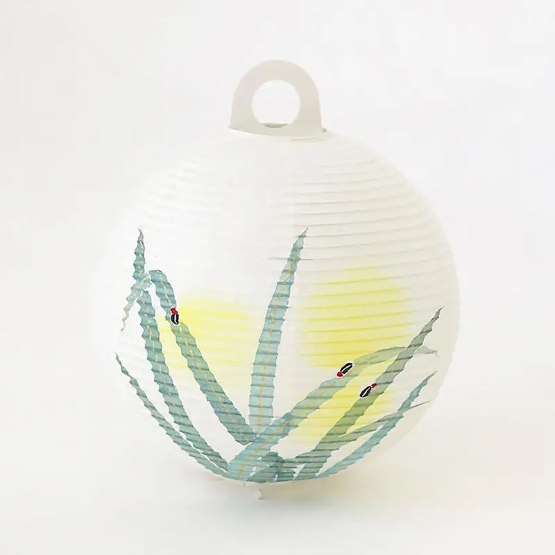 Firefly Glow Letter Lantern | Hand-Painted Gifu Chochin 1