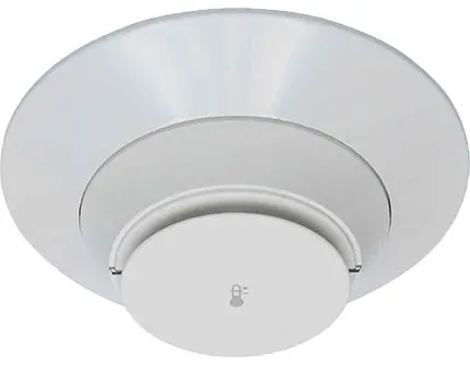 Firelite H365R White Rate-Of-Rise Addressable Heat Detector With Base – Replaces H355R 1