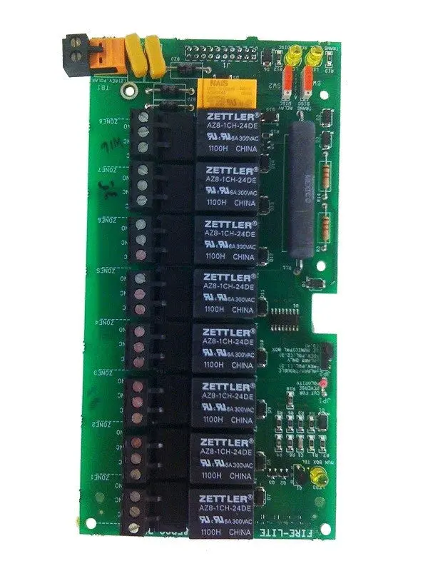Firelite Rtm-8F 8-Channel Form-C Relay Transmitter Module 1