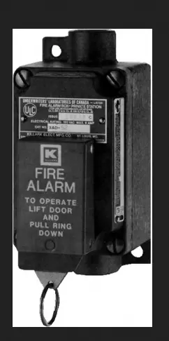 Firelite Xal-53 Explosion-Proof Fire Alarm Pull Station 1