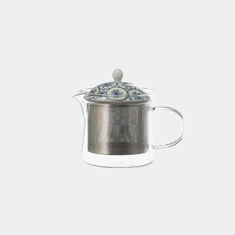 Flower Basket Small Glass-Effect Pot – Artisan Hasami Ceramic Design 1
