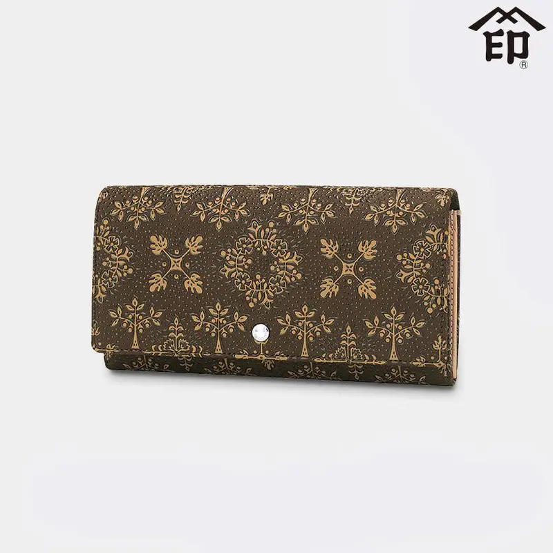 Folky Series Bifold Wallet '9123' – Classic Inden-Ya Craftsmanship 1