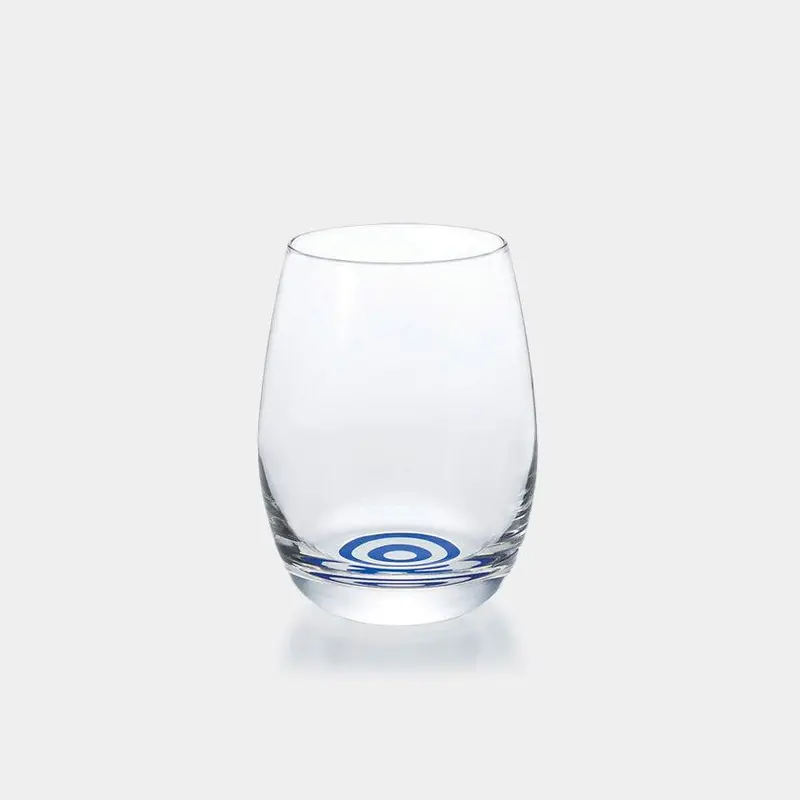 Fragrance-Inspired Double Circle Pattern Glass | Minimalist Japanese Design | Marumo Takagi 1
