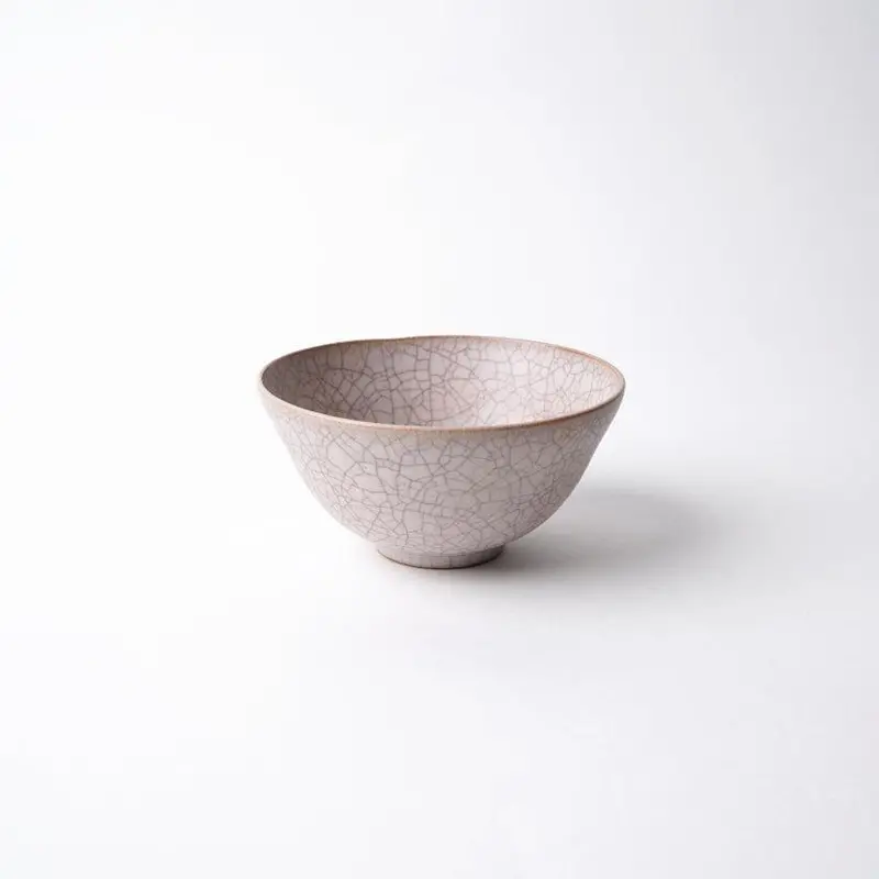 Fuuu Hibiki Medium Ceramic Bowl In Red – Authentic Kyoto Kiyomizu-Yaki Tableware 1