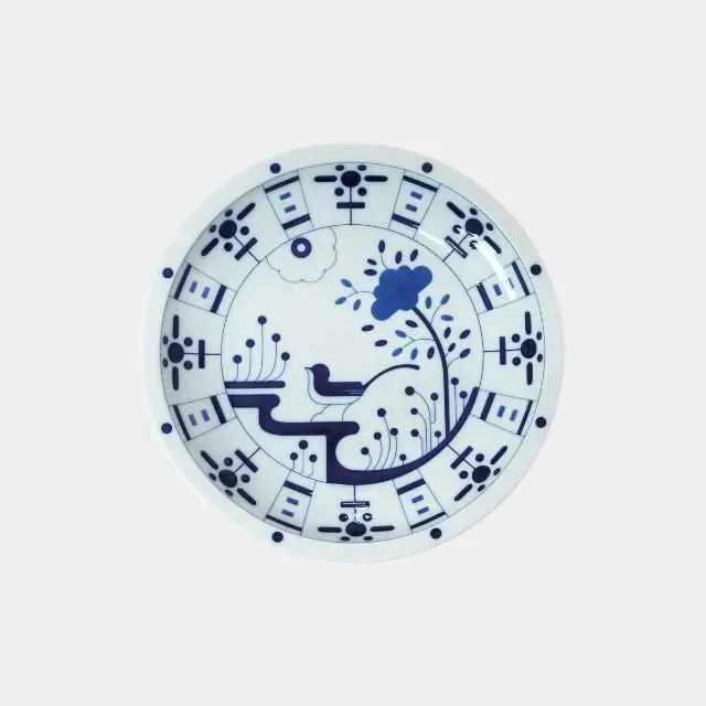 Fuyoude Floral Pattern Everyday Plate – Imari-Arita Ceramic By Zoa 1