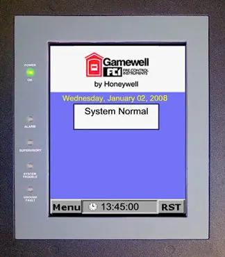 Gamewell-Fci Nga-1100-0505 Network Graphic Annunciator With Touchscreen Interface 1
