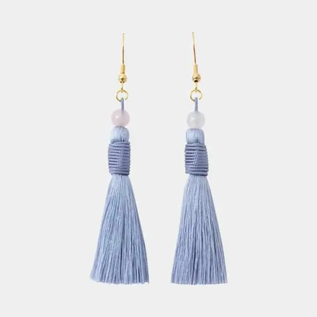 Ginkaku Cat Earrings – Delicate Kyoto Beaded Pet Jewelry Set 1