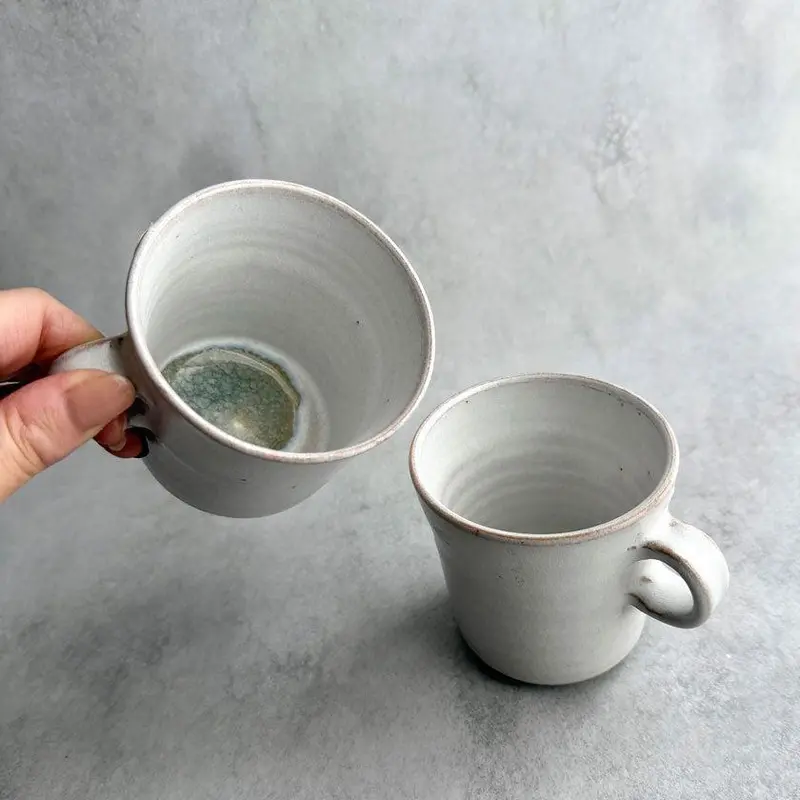 Glass-Glazed Mug – Everyday Ceramic Cup From Tanba Ware Tradition (Shinsuigama) 1