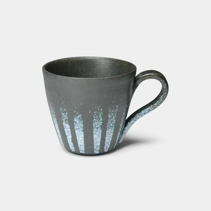Glazed Hibiki Mug – Contemporary Kyoto Kiyomizu Ware Ceramic Cup By Dainichi 1