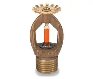 Globe Gl Series Sp135 Brass Pendant Fire Sprinkler Head (1/2" Npt) 1