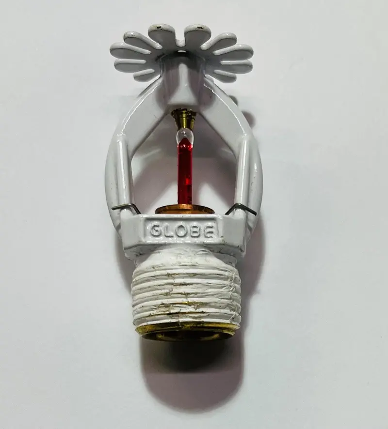 Globe Gl3010 1/2-Inch Quick-Response Pendant Fire Sprinkler – K-Factor 3.0, White, Residential 1