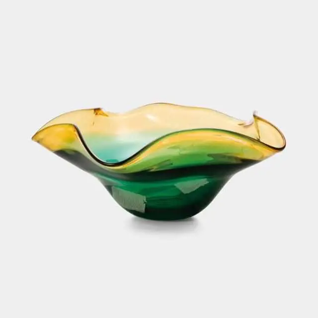 Green Aquamanile Vase By Tsugaru Vidro | Aderia Handcrafted Glass 1