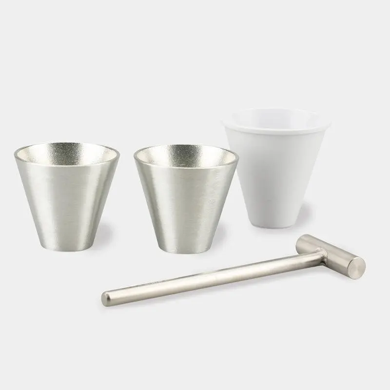 Guinomi Sake Cup Kit – Diy Casting Set For Two Traditional Sake Cups | Nousaku 1