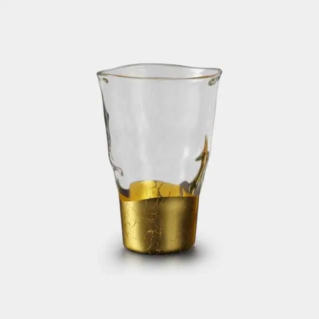 Hakuichi Kanazawa Gold Leaf Penetration Tumbler – Single Gold-Leaf Glass Tumbler 1
