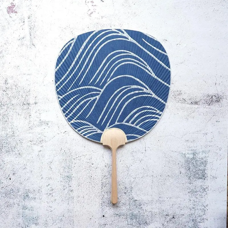 Hand Fan: Korin-Taiha Uchiwa – Kyoto Karakami Artisan Craft By Maruni 1
