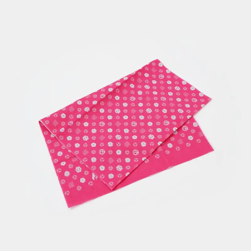 Hatsune Kobou Tenugui Towel – Hatsune Miku Pink Design On Ise Cotton 1