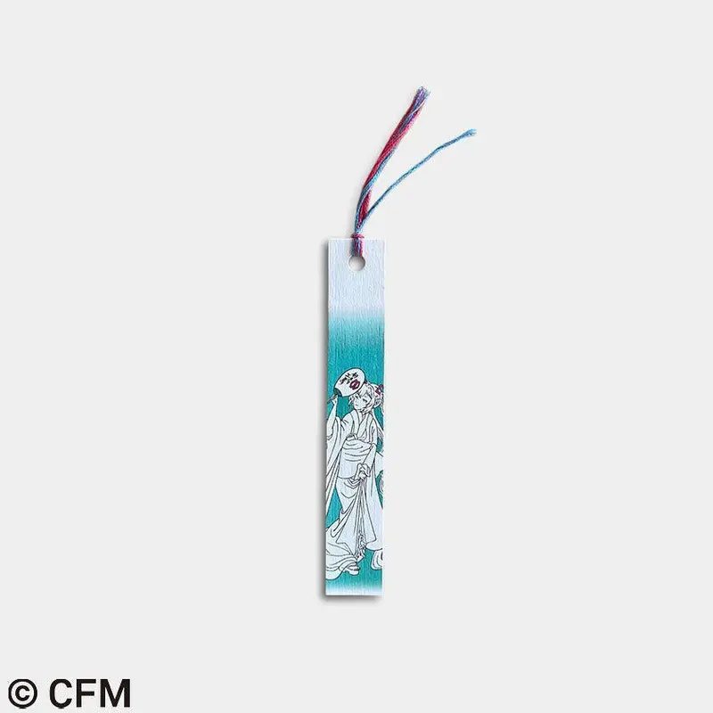 Hatsune Miku Bamboo Bookmark – Eco-Friendly Handmade Reading Accessory 1