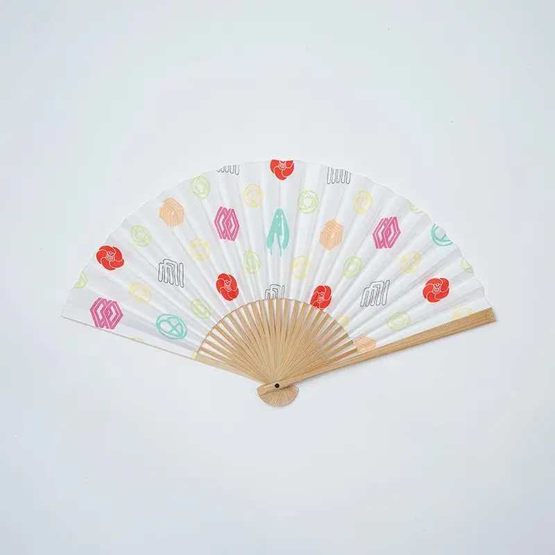 Hatsune Miku Multicolor Hand Fan – Official Licensed Fan Art 1