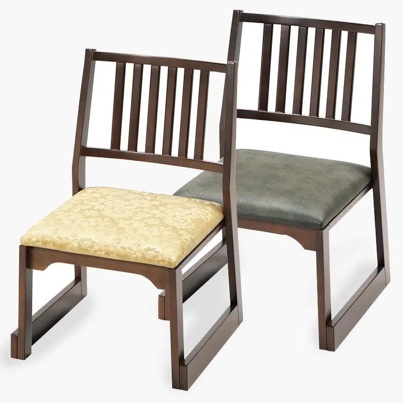 High Tatami Seat Chair – Handcrafted Wooden Floor Chair With Back Support 1