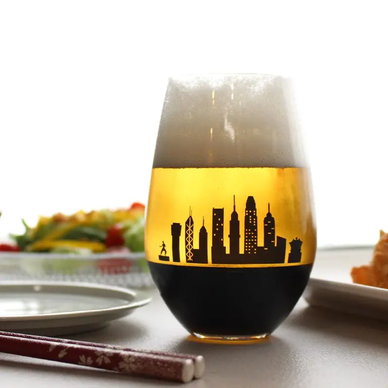 Hong Kong Sunset Glass – Shun Japan X Marumo Takagi 1