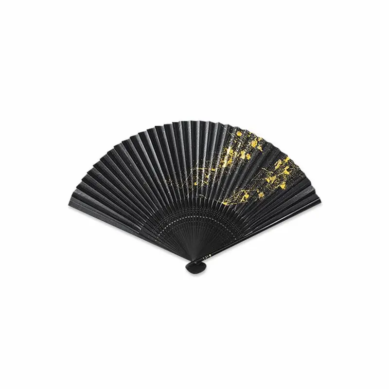 Hoshizora Night Sky Folding Fan – Starry Chirashi Beauty Motif | Hakuiichi 1