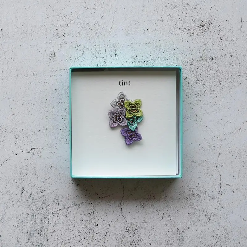 Hydrangea Brooch Series – Tint D Enamel Pin, Kyoto Yuzen Artistry 1