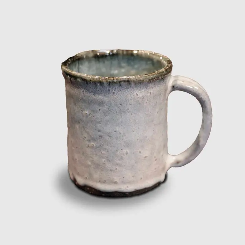Hydrangea Glaze Ceramic Mug | Handcrafted Iga Ware | Mashino Kiln Studio 1