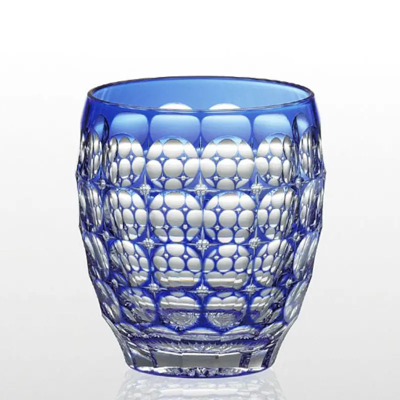 Hydrangea Whiskey Glass – Artisan Cut By Master Satoshi Nabetani, Edo Kiriko Kagami 1