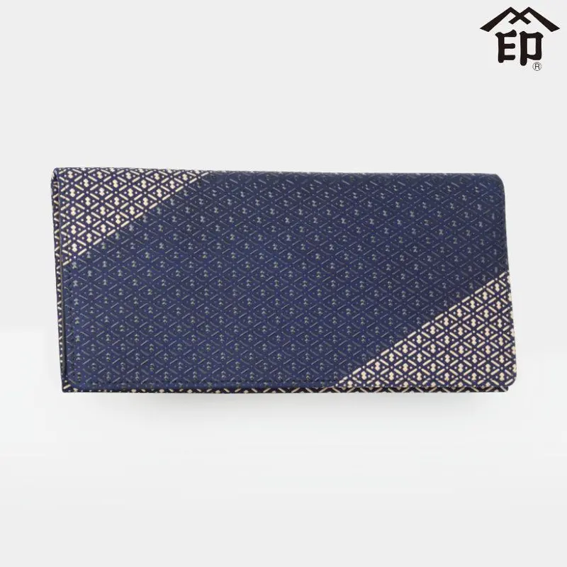 Ihori Bifold Wallet – Hand-Lacquered Deerskin With Classic Inden Motifs | Inden-Ya 1