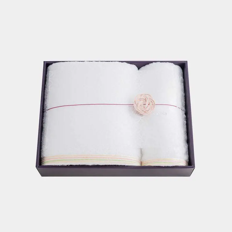 Imabari 'En' Bath & Face Towel Set (2-Piece) 1