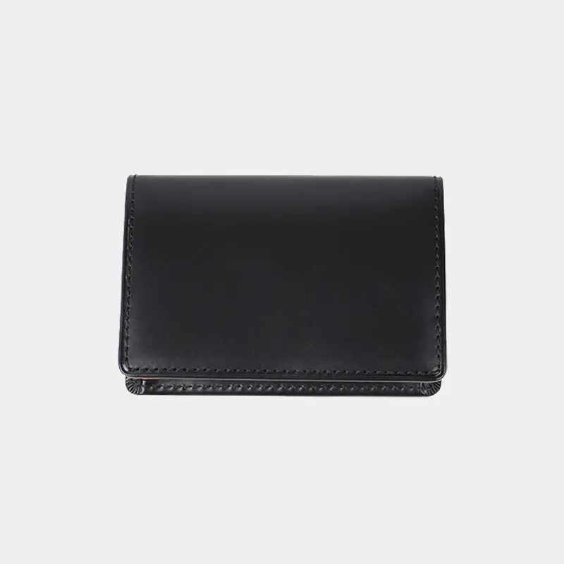 Inkstone Leather Box Coin Purse – Artisanal Compact Coin Holder 1