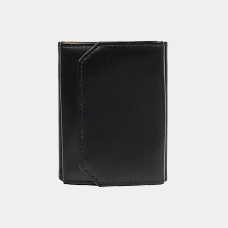 Inkstone Three-Fold Leather Wallet – Sophisticated Minimalist Accessory 1