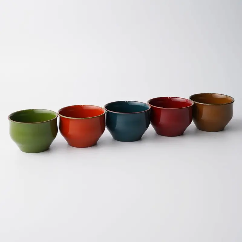 Isuke Iro-Iro Lacquer Sake Cup – Vibrant Hand-Lacquered Cup 6