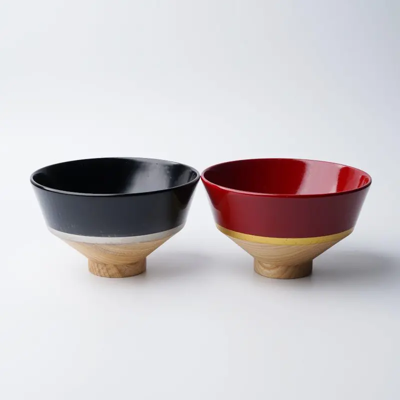Isuke Koromo Lacquer Bowl – Elegant Traditional Japanese Tableware 3
