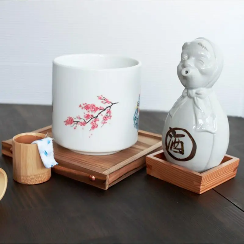 Jumbo-Sized Color-Changing Tea Cup | Mt. Fuji Design | Mino Ware Ceramic | Marumo Takagi 1