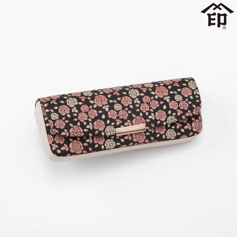 Kaguwa Eyeglass Case – Soft Inden-Lacquered Deerskin Protection | Inden-Ya 1
