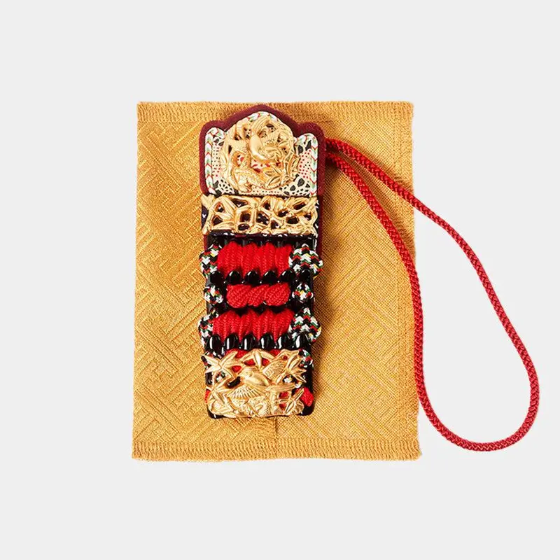 Kazari Koyoroi Amulet – Bamboo & Sparrow Design #15 | Art Armor Kyoto 1