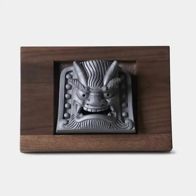 Kenji Kajikawa Onigawara Gargoyle Figurine – Japanese Architectural Ornament | Sanshu Tradition 1