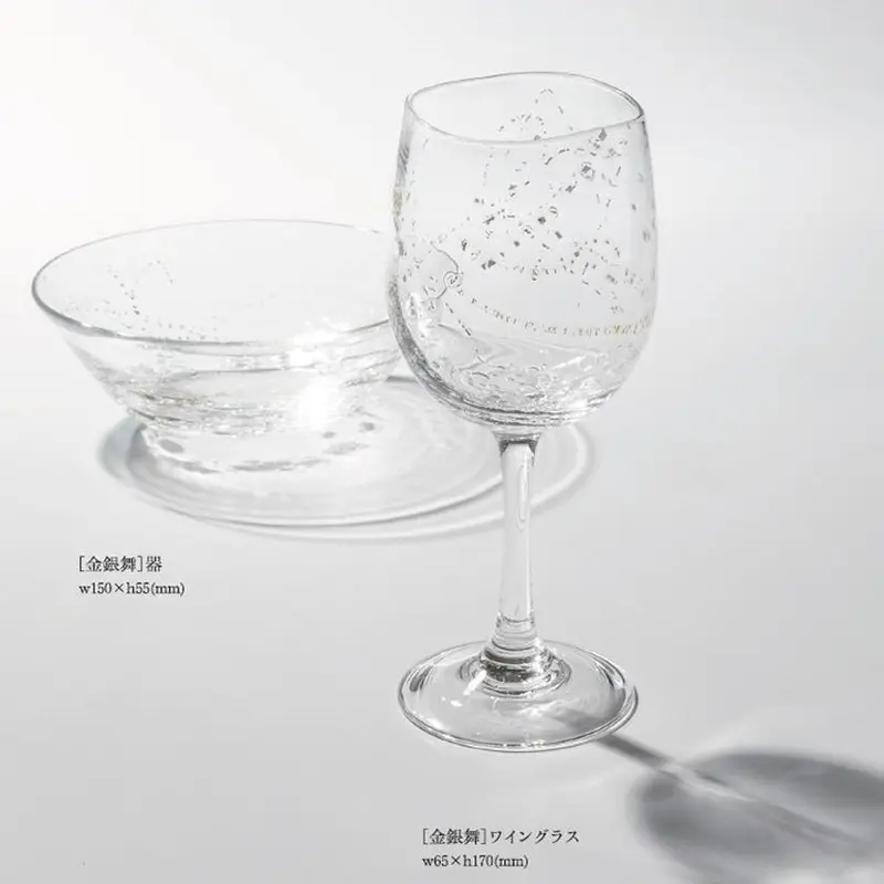 Kinginmai Glass And Ceramic Plate Duo – Stylish Two-Piece Tableware Set From Sun Glass Studio Kyoto 1
