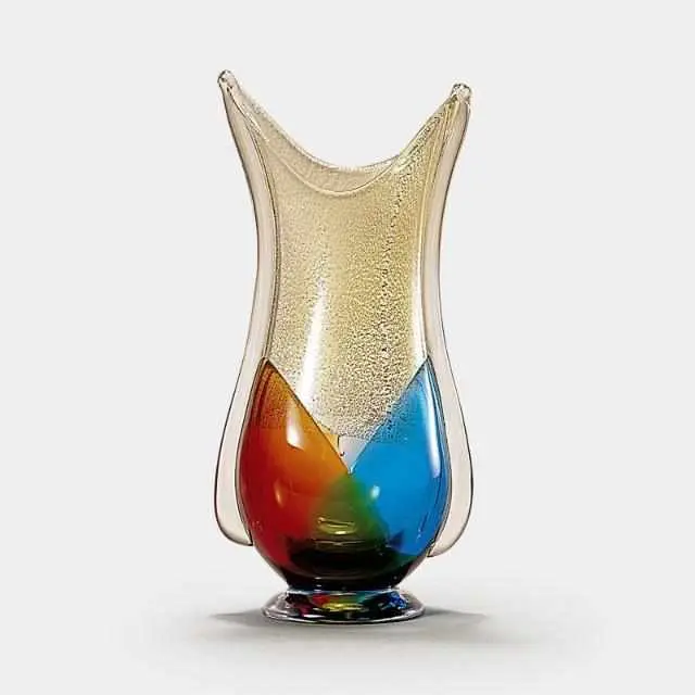 Kinsai Autumn Style Vase – Sophisticated Tsugaru Vidro Interpretation By Aderia 1