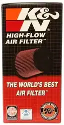 K&N Ru-2710 Universal Clamp-On High-Flow Air Filter 1