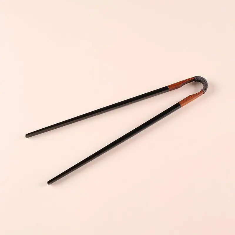 Kodaibashi Black Lacquered Tongs – 24 Cm – Wakasa Crafted Chopstick Accessories 1