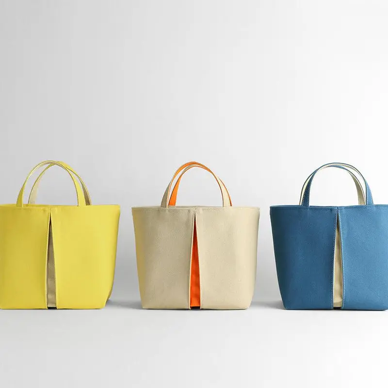 Kosho Ougi Pleated Canvas Tote Bag – Yt Edition, Fabric Art Craft 1